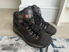 Merrell Waterproof Dark Brown Leather Walking Hiking Boots Size Uk 7 Unisex, used for sale  Shipping to South Africa