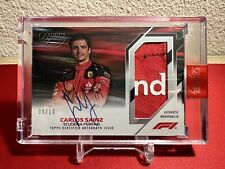 2023 Topps Dynasty F1 Carlos Sainz Patch Auto /10 DAP-CS Ferrari Formula 1 comprar usado  Enviando para Brazil