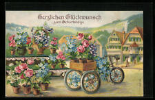 Blumen dem fahrrad gebraucht kaufen  Berlin