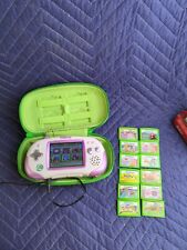 Read! LeapFrog Leapster Explorer Game System Lot Of 12 Games Case W/Stylus , used for sale  Shipping to South Africa