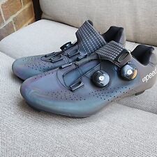 Sapatos de ciclismo Speed - Roxo, cinza tamanho 41 EUA feminino tamanho 9 EUA masculino tamanho 7.5 comprar usado  Enviando para Brazil