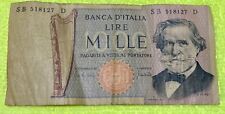 Banconota italiana mille usato  Casalgrande