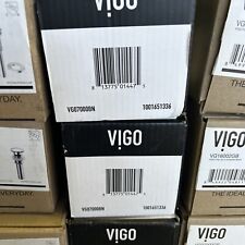 Usado, Pia de banheiro Vigo VG07000BN 2,75" vaso - Nicho escovado #104 comprar usado  Enviando para Brazil