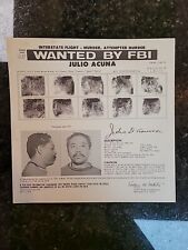 Fbi wanted poster. for sale  Cincinnati