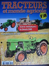 Fascicule 109 tracteurs d'occasion  Quimper
