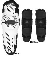 Joelheiras Leatt eixo duplo branco motocross ATV BMX adulto tamanho P-médio, usado comprar usado  Enviando para Brazil