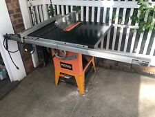 RIGID TABLE SAW * Great to cut wood *  Slate top*  Local Pickup Only *  $350.00 for sale  Bayside