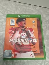 Patrick Mahomes Xbox One Madden 20 assinado com certificado de autenticidade raro, usado comprar usado  Enviando para Brazil