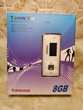 Vtg Transcend T.sonic 650 MP3 Player/ 8GB. Early 2000's - MP3, WMA, DRM10, WAV, used for sale  Shipping to South Africa