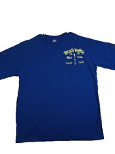Camiseta masculina Blac Label Premium Death Valley Thrash Tour azul 3 GG metal NYC, usado comprar usado  Enviando para Brazil