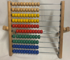 Wooden abacus ikea for sale  POOLE