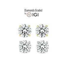 Diamond stud earrings for sale  Brooklyn