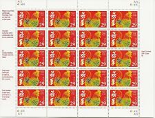 1992 29 centavos Ano Novo Chinês Folha Completa de 20, Scott #2720, Estado Perfeito Novo em folha comprar usado  Enviando para Brazil