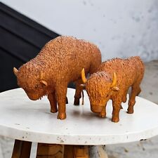 Set modernist bison for sale  Aurora