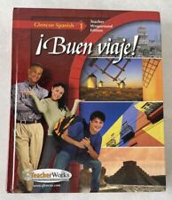 Buen Viaje, Glencoe Español 1, Edición Envoluntaria para Profesores segunda mano  Embacar hacia Argentina