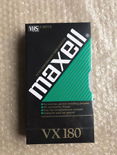 Maxell 180vx vhs for sale  Ireland