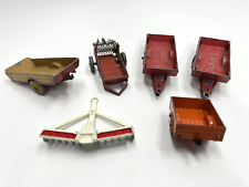 Vintage Dinky Toys Farm Trailer Bundle - Disc Harrow - 342 - Massey Harris , used for sale  Shipping to South Africa