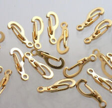 Gold Self-Close Lobster Claw Clasps 10 Pcs for sale  Shipping to South Africa