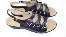 SAS Mystic womens Open Toe Casual Slingback Sandals size 12 Narrow Black NEW for sale  Shipping to South Africa