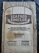 Seafood broiler restaurant for sale  Burbank