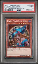 Tarjeta PSA 9 Dark Magician Girl 1er Secreto Rara SBC1-ENA05 Speed Duel Yugioh segunda mano  Embacar hacia Argentina