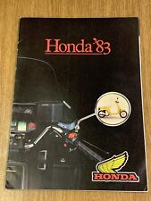 1983 honda motorcycle for sale  WESTON-SUPER-MARE