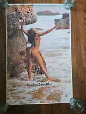 Póster De Colección Black is Beautiful Chica Lo último Modelo 1970 segunda mano  Embacar hacia Argentina