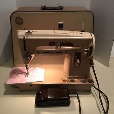 Vintage Singer 403A Sewing Machine In Case-Tested-Nice, used for sale  Spring Grove