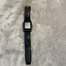 Smartwatch Pebble Steel 401b relógio de couro somente NÃO TESTADO preto Android comprar usado  Enviando para Brazil