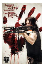 89533 The Walking Dead Daryl Bloody Hand & Crossbow Wall Print Poster Plakat comprar usado  Enviando para Brazil