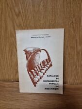 catalogo de instrumentos musicais de mocambique Vintage Book (N2) comprar usado  Enviando para Brazil