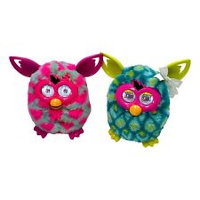 Furby Boom Hasbro Lote 2 Corazones Azul Pavo Real y Rosa Funcionando 2012 segunda mano  Embacar hacia Argentina