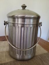 OGGI COMPOST BIN Stainless Steel Bucket Pail for Kitchen Food Waste for sale  Shipping to South Africa