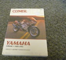 Clymer Yamaha FZR600 Genesis 1992 servicio reparación de motocicletas manual M396 segunda mano  Embacar hacia Argentina