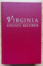 Registros Vitales Coloniales del Condado de Spotsylvania Virginia Vol 1 Genealogía VA Historia segunda mano  Embacar hacia Argentina