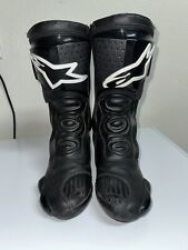 Botas de motocicleta Alpinestar SVX tamanho EUA 10.5 motocross preto masculino em excelente estado usado comprar usado  Enviando para Brazil