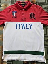 RARA Camisa Polo Vintage Rugby Ralph Lauren ITALIA London Shield Mediana M Como Nueva segunda mano  Embacar hacia Argentina