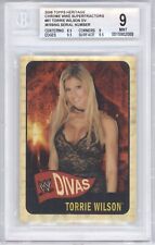 TORRIE WILSON BGS 9 2006 TOPPS HERITAGE CHROME #61 SUPERFRACTOR MISSING SERIAL for sale  Shipping to South Africa
