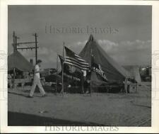 Barracas e bandeiras Press Photo na Falcon Dam no Texas - sax28209 comprar usado  Enviando para Brazil