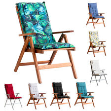 Gebraucht, Hochlehner Auflagen von diMio Sitzkissen Polster Gartenstühle Kissen Stuhl *NEU* gebraucht kaufen  Sandhausen