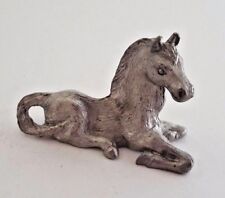 Horse figurine pewter for sale  Hardeeville
