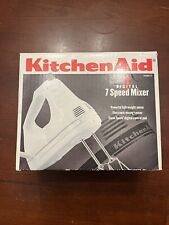 KitchenAid KHM7TWH White 7-speed Hand Mixer In Box Made In USA for sale  Shipping to South Africa