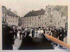 Zdjęcie Reprodukcja Bielsko Biała Wejście Niemieckiego Wehrmachtu 4.9.1939 8x12 na sprzedaż  Wysyłka do Poland