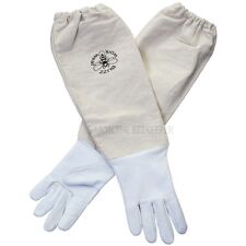 Beekeeping Gloves White Leather XL x 2 for sale  NUNEATON