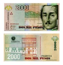 Colombia 2000 pesos usato  Vilminore Di Scalve