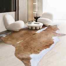 Tapetes de couro falso irregular tapete lounge decoração quarto tapete antiderrapante comprar usado  Enviando para Brazil