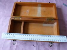 Vintage wooden box for sale  GATESHEAD