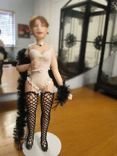 Boneca Miniatura Casa de Bonecas 5,5" Parker Levi Artist's Doll Lady Doll - Fishnet Stoc comprar usado  Enviando para Brazil