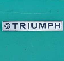 Triumph rear badge for sale  LEYLAND
