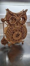 owl clock for sale  NEWCASTLE UPON TYNE